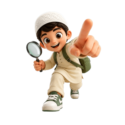 Pointing student
